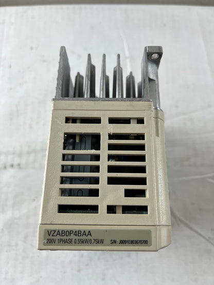Omron V1000 CIMR-VZAB0P4BAA Inverter Drive 0.55kW 200–240V 1-Phase Used