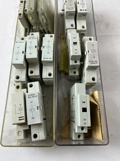Mixed Industrial Relay Module Lot Moeller Schneider Eaton U-PKZ0 Used Spare Unit