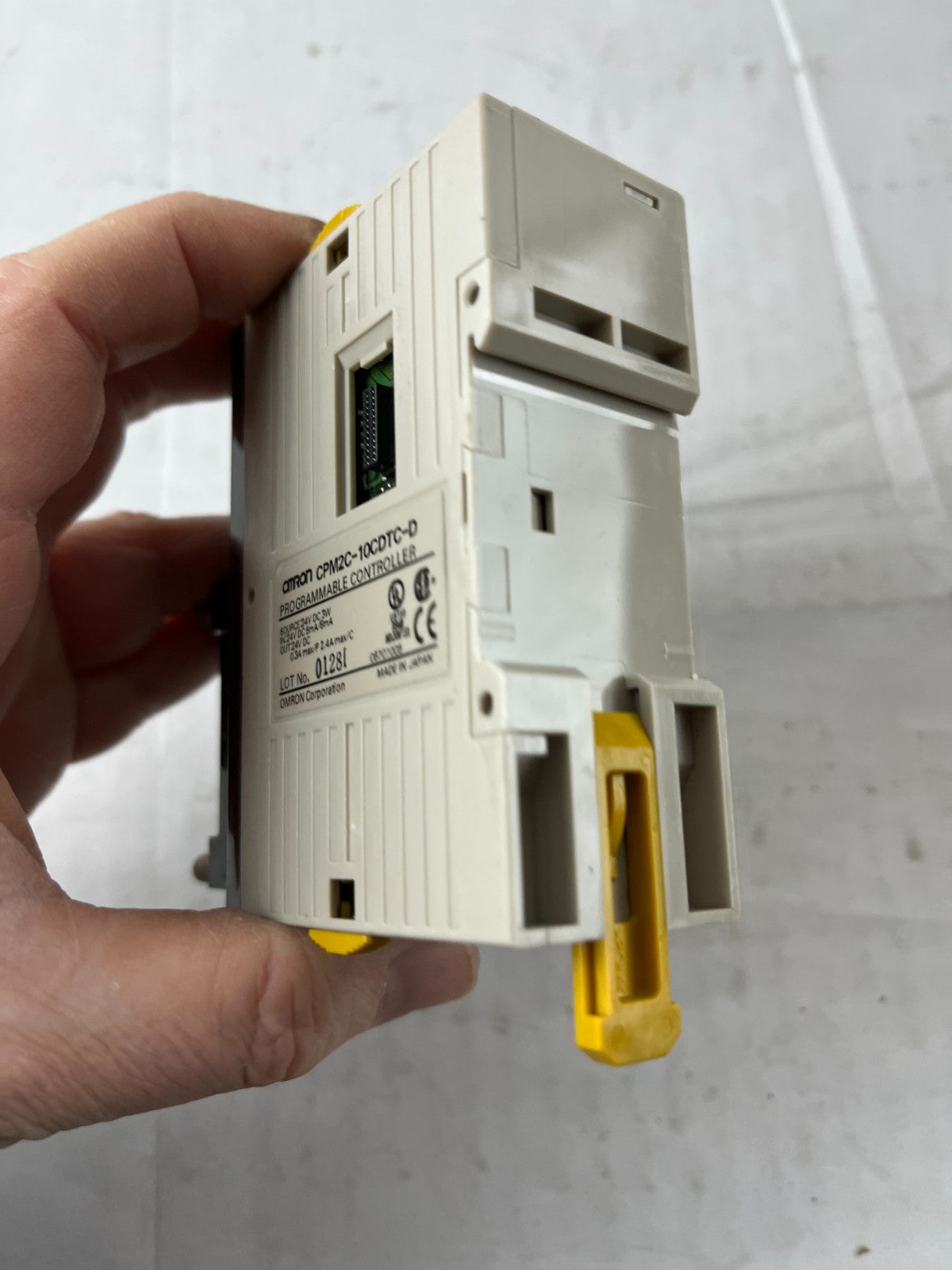 Omron CPM2C-10CDTC-D Programmable Controller CPU 6x DC Inputs 4x Transistor Outp