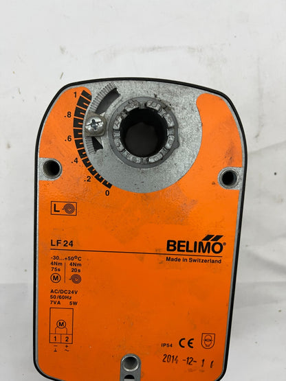 Belimo LF24 Rotary Damper Actuator 24V AC/DC 4Nm IP54 Spring Return Used Working