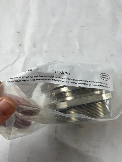 Jacob 1010M75/2 Cable Gland M75x1.5 53-60mm Nickel Plated New