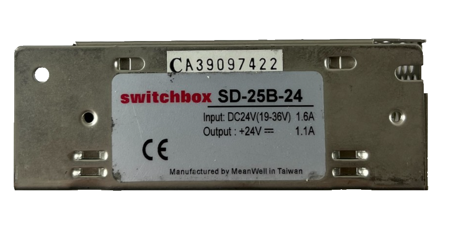 Mean Well Switchbox SD-25B-24 DC-DC Converter 24V 1.1A 24VDC Input 19–36V Used