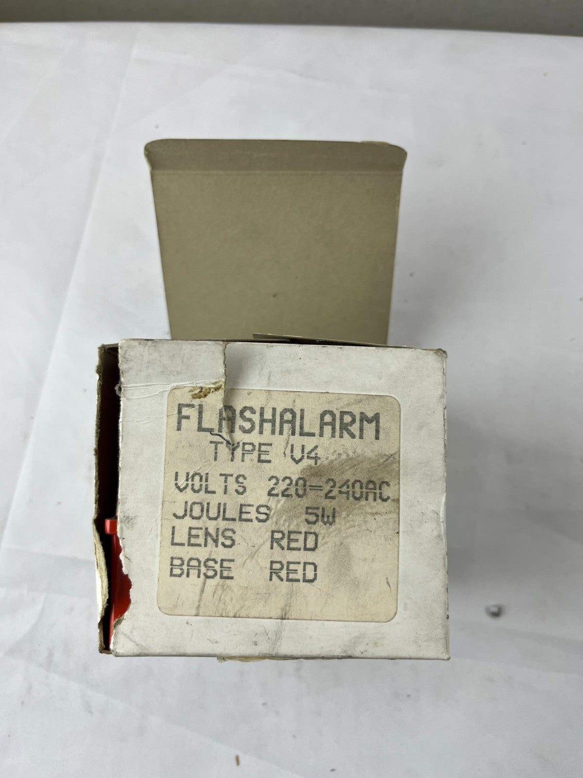 Clifford & Snell Flashalarm V4 Red Beacon 220–240 VAC 5 J 5 W Xenon Warning