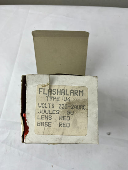 Clifford & Snell Flashalarm V4 Red Beacon 220–240 VAC 5 J 5 W Xenon Warning