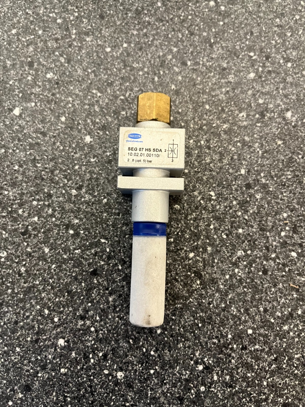 Schmalz SEG 07 HS-S SDA Vacuum Ejector with Silencer - Used Condition