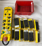 JAY Electronique UDB2 Batteries & Crane Remote Control Parts Repair Lot AS IS