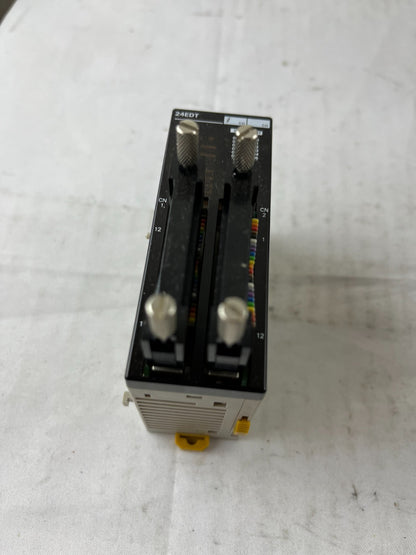 Omron CPM2C-24EDTC I/O Unit 16x 24V DC Inputs 8x Transistor Outputs Sink/Source