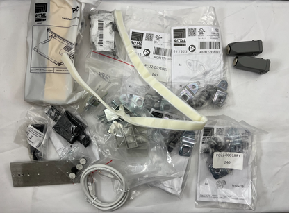 Rittal Enclosure Hardware Bundle New: Mounting Kits, Keyboard Tray, Brackets Etc