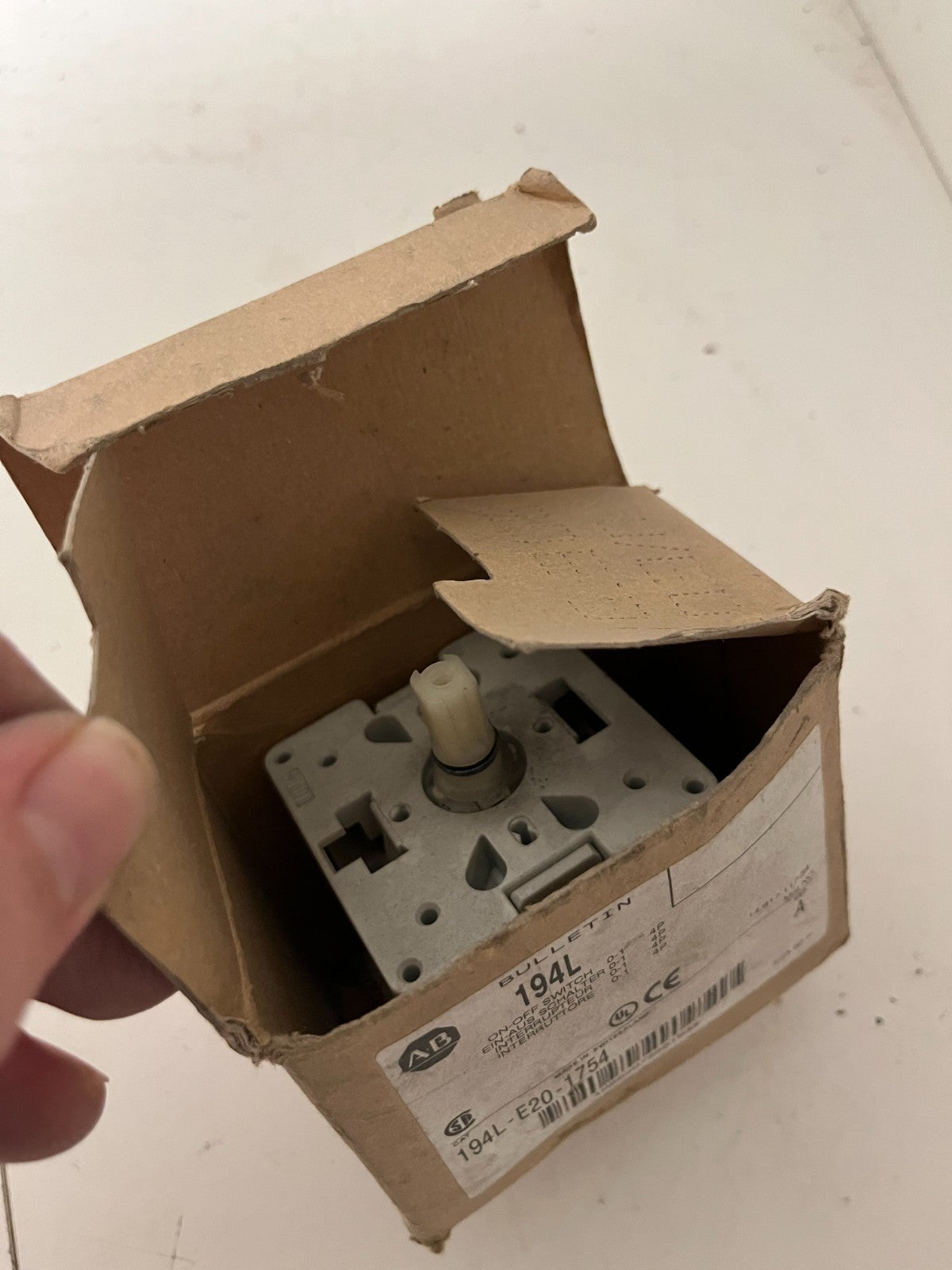 Allen-Bradley 194L-E20-1754 Load Switch, 20A 600V, NEW in Box, Series A 1 Pcs