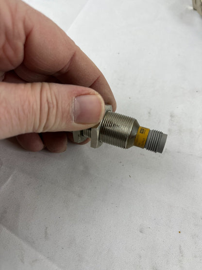 Omron TL‑X5B1‑P1E Inductive Proximity Sensor 5 mm Range 12–24 VDC M18 M12 USED