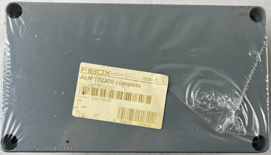 Fibox ALN 122208 Complete Enclosure 220x120x82mm Grey New Spare Unit