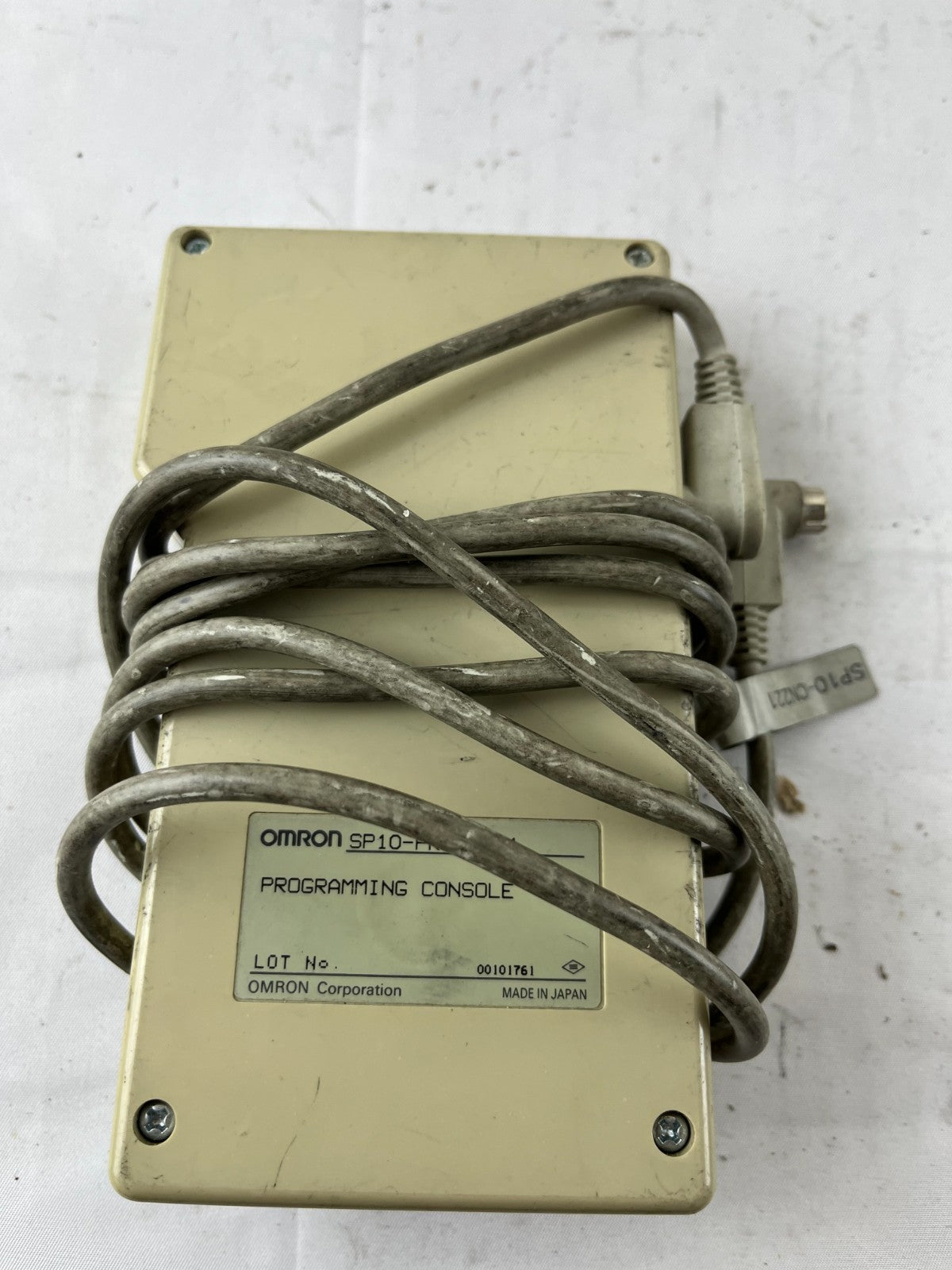 Omron SP10‑PRO01‑V1 PRO 01 Programming Console Used Spare Part