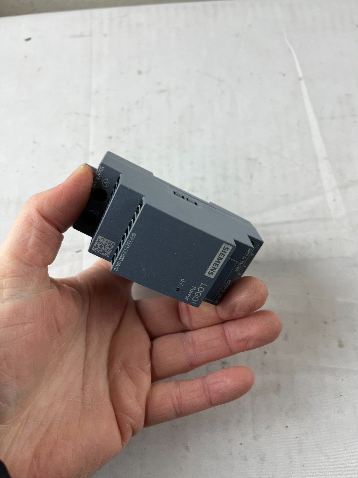 Siemens 6EP3332-6SB00-0AY0 LOGO! Power Supply 12V DC 1.9A Used Spare Part