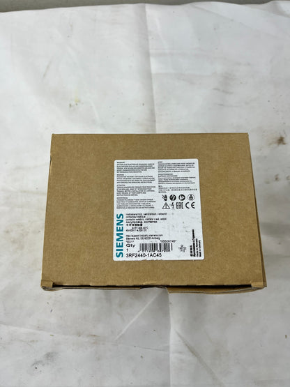 Siemens 3RF2440-1AC45 Solid State Contactor 40A Semiconductor Contactor 48-600V
