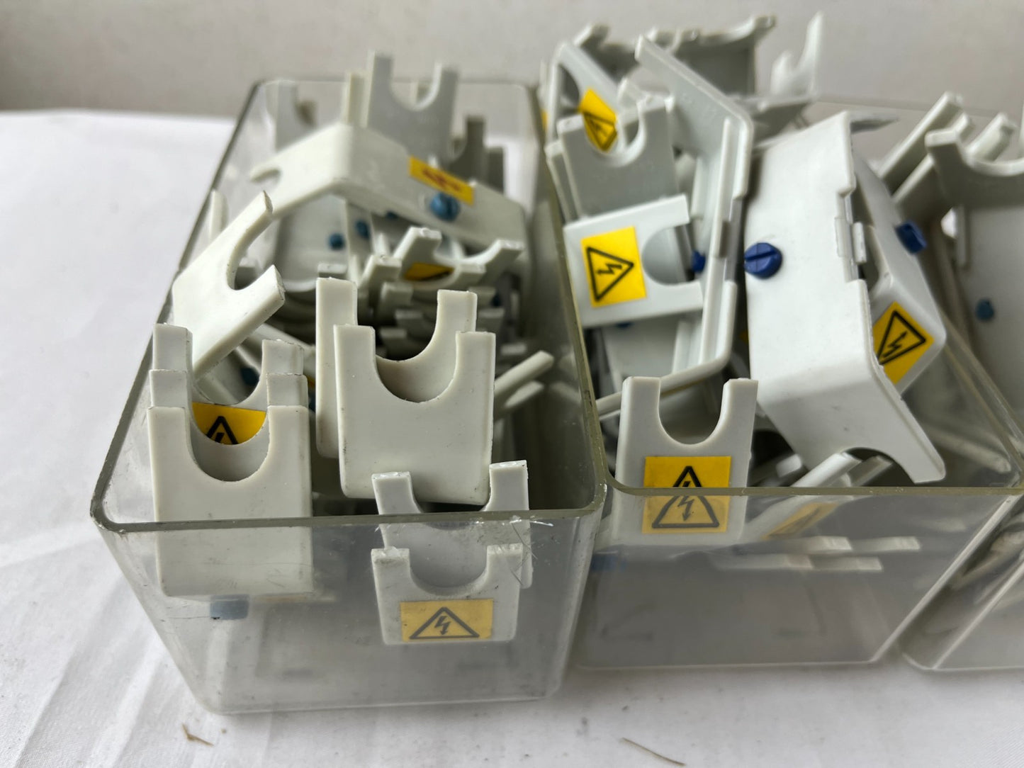 Industrial Switch Fuse Handle Parts Bulk Lot 3 Trays Mixed New Unused