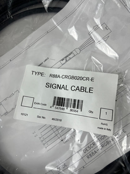 Omron R88A-CRGB020CR-E Encoder Signal Cable 20m for G-Series / SmartStep 2 Servo