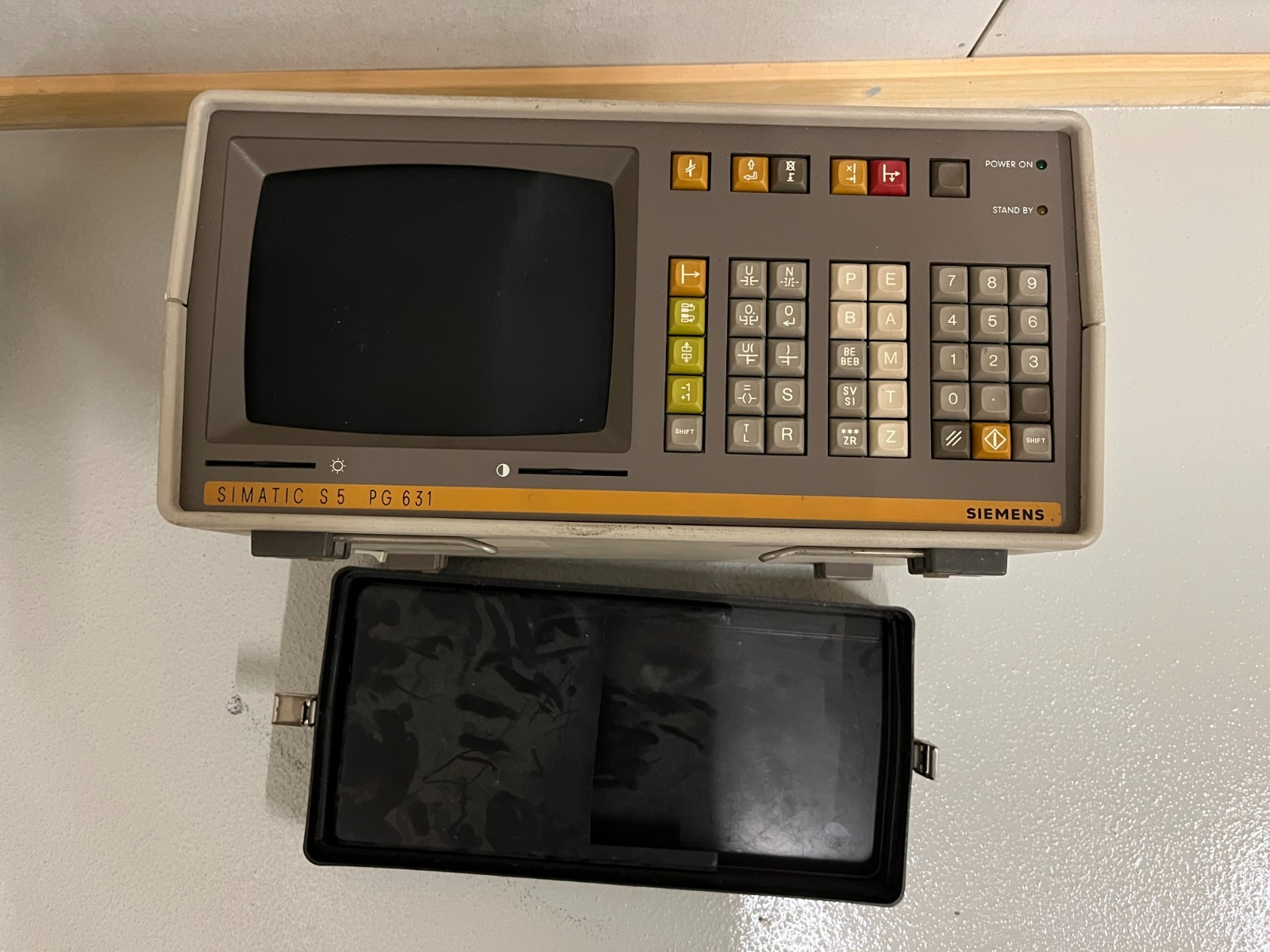 Siemens SIMATIC S5 PG631 Programming Unit, Vintage PLC Programmer Untested