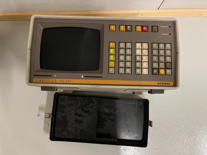 Siemens SIMATIC S5 PG631 Programming Unit, Vintage PLC Programmer Untested