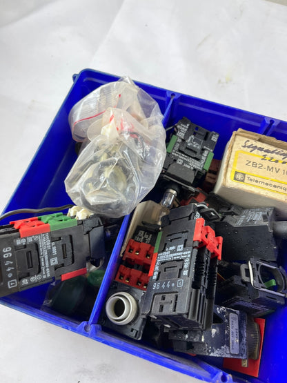 Telemecanique Square D Harmony Control Components Lot Push Buttons Switches