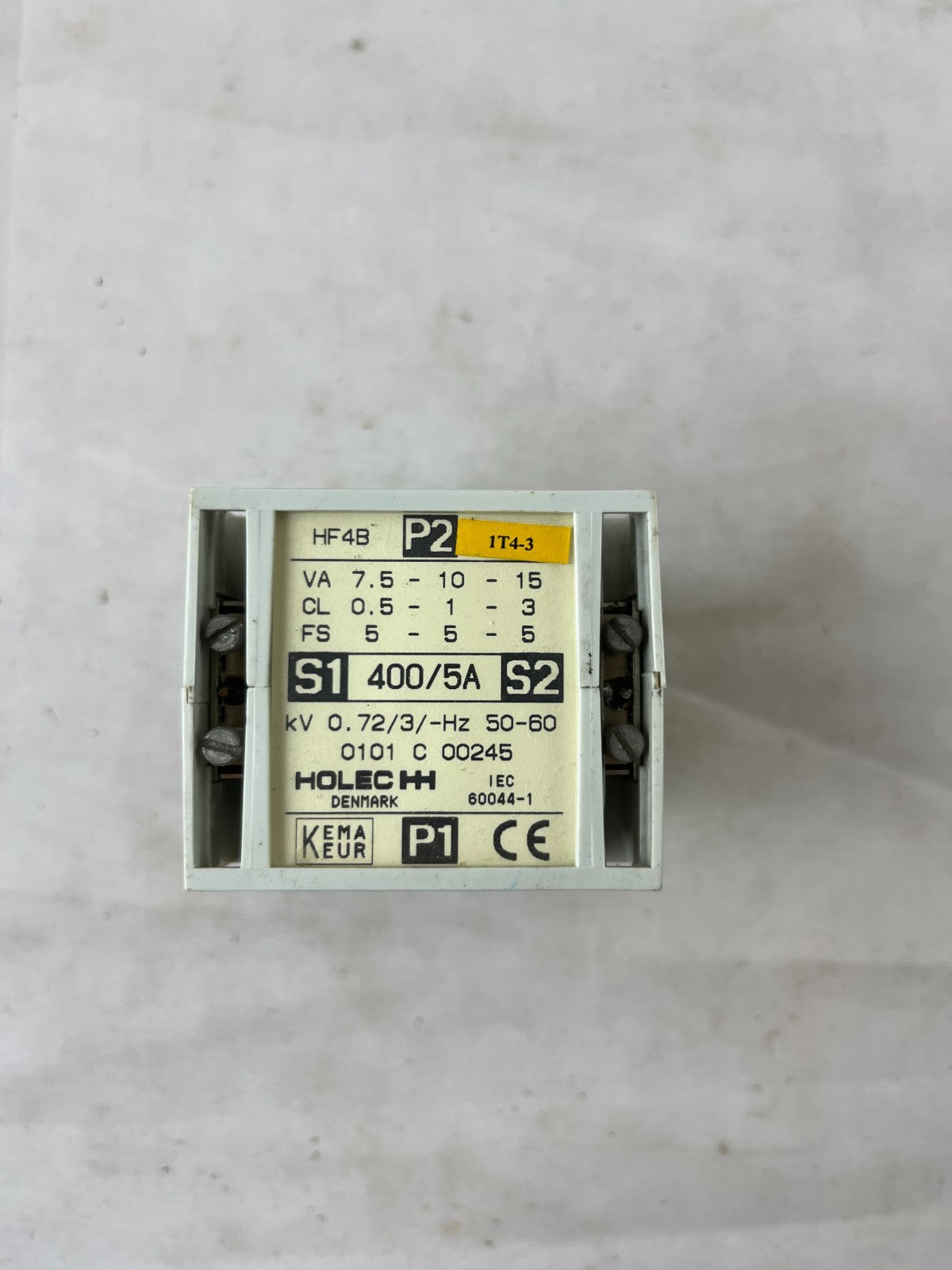 Holec HF4B 400/5A Current Transformer 7.5/10/15VA IEC 60044-1 New