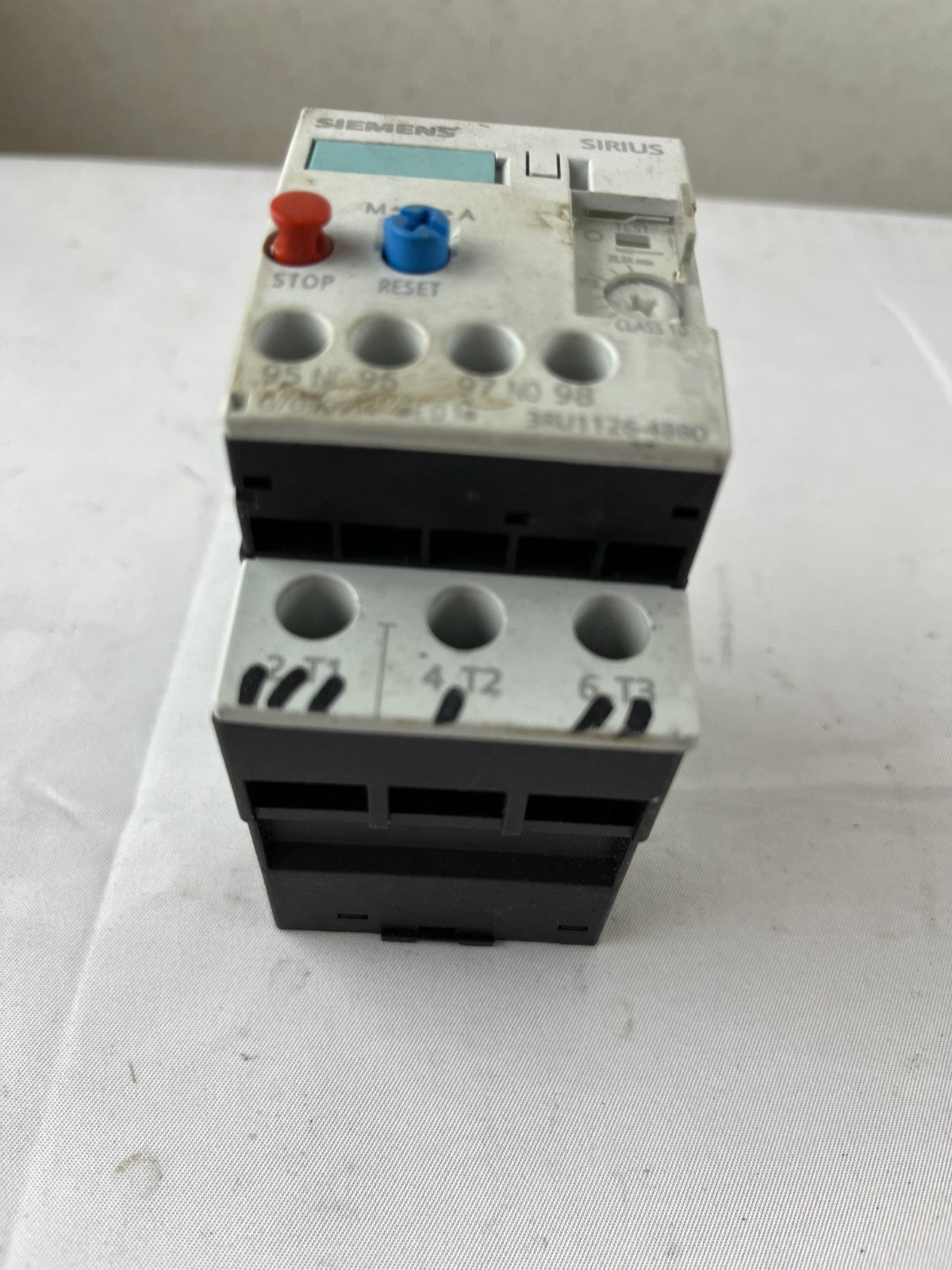 Siemens SIRIUS 3RU1126-4BB0 Thermal Overload Relay 14–20A Class 10 Used