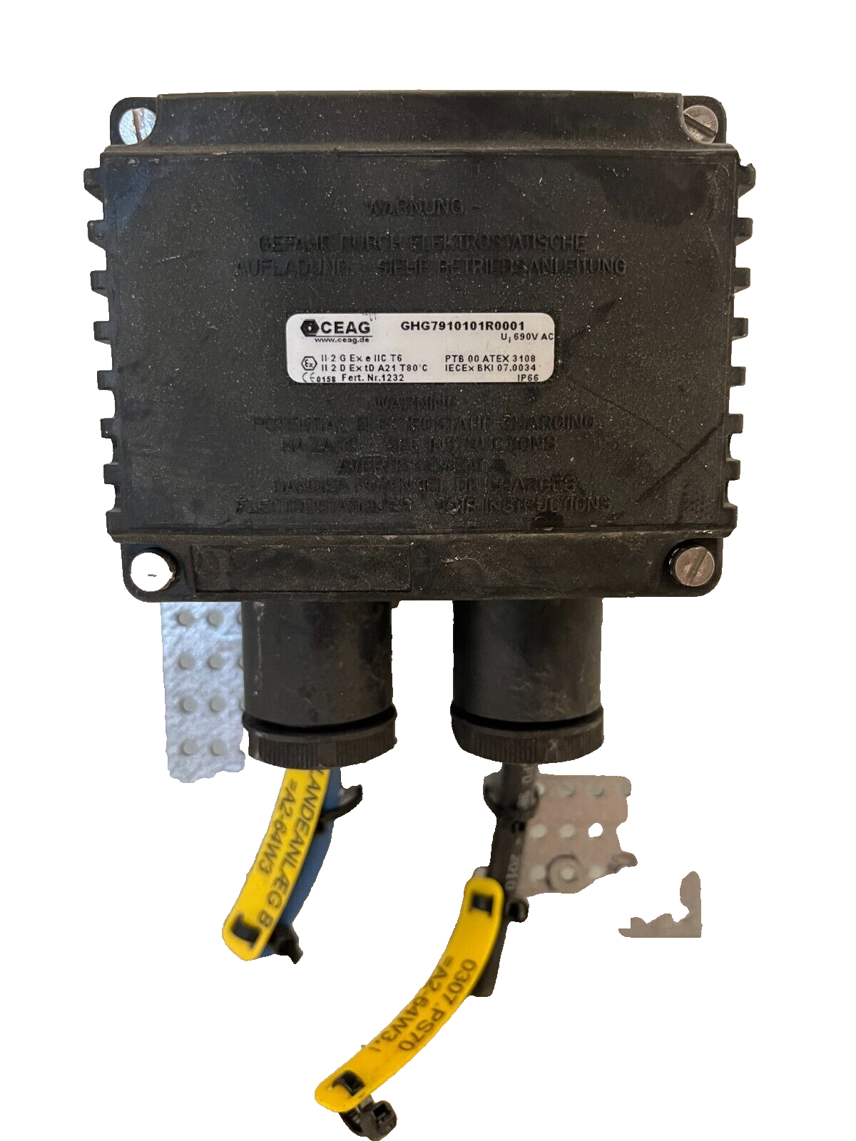 CEAG GHG790101R0001 Explosion Proof Junction Box - Tested, Used, Spare Part