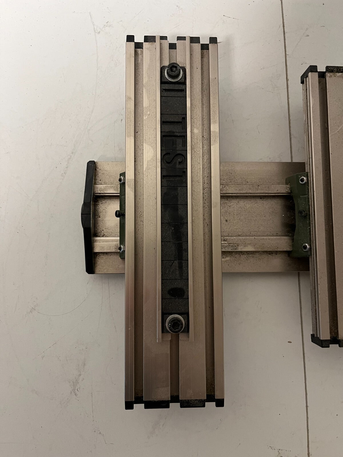 Modular Aluminum Test Bench Setup T-Slot Frame Adjustable Arm Used As-Is