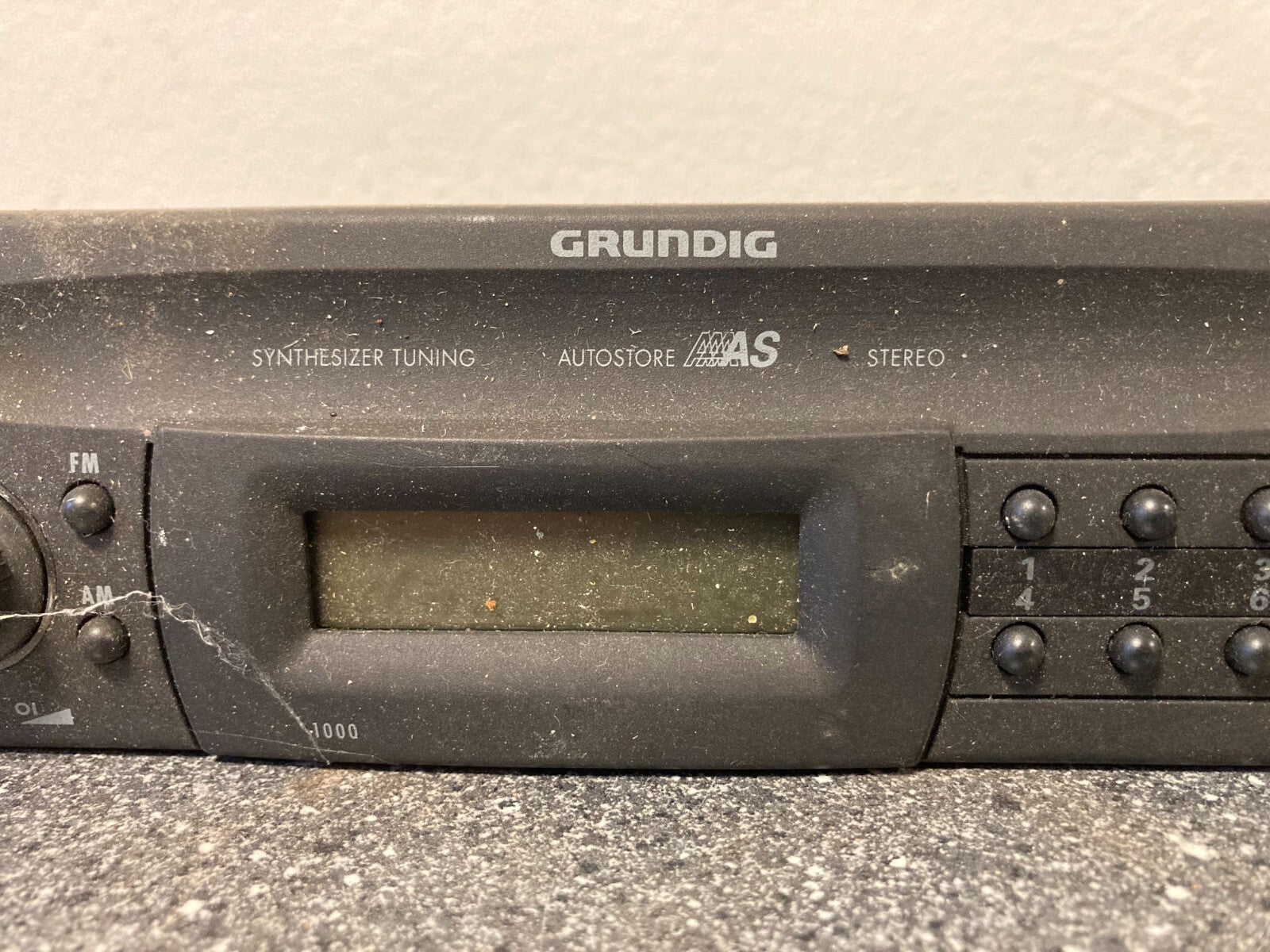 Grundig WK 1000 WK1000 OEM Car Radio GHH 5100 - Original Good Condition