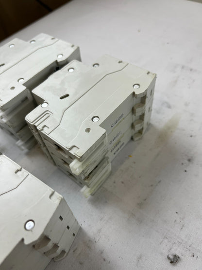 Legrand 6048 33 C10 4-Pole Circuit Breaker 400V 6kA Lot 4pcs Used Spare Units