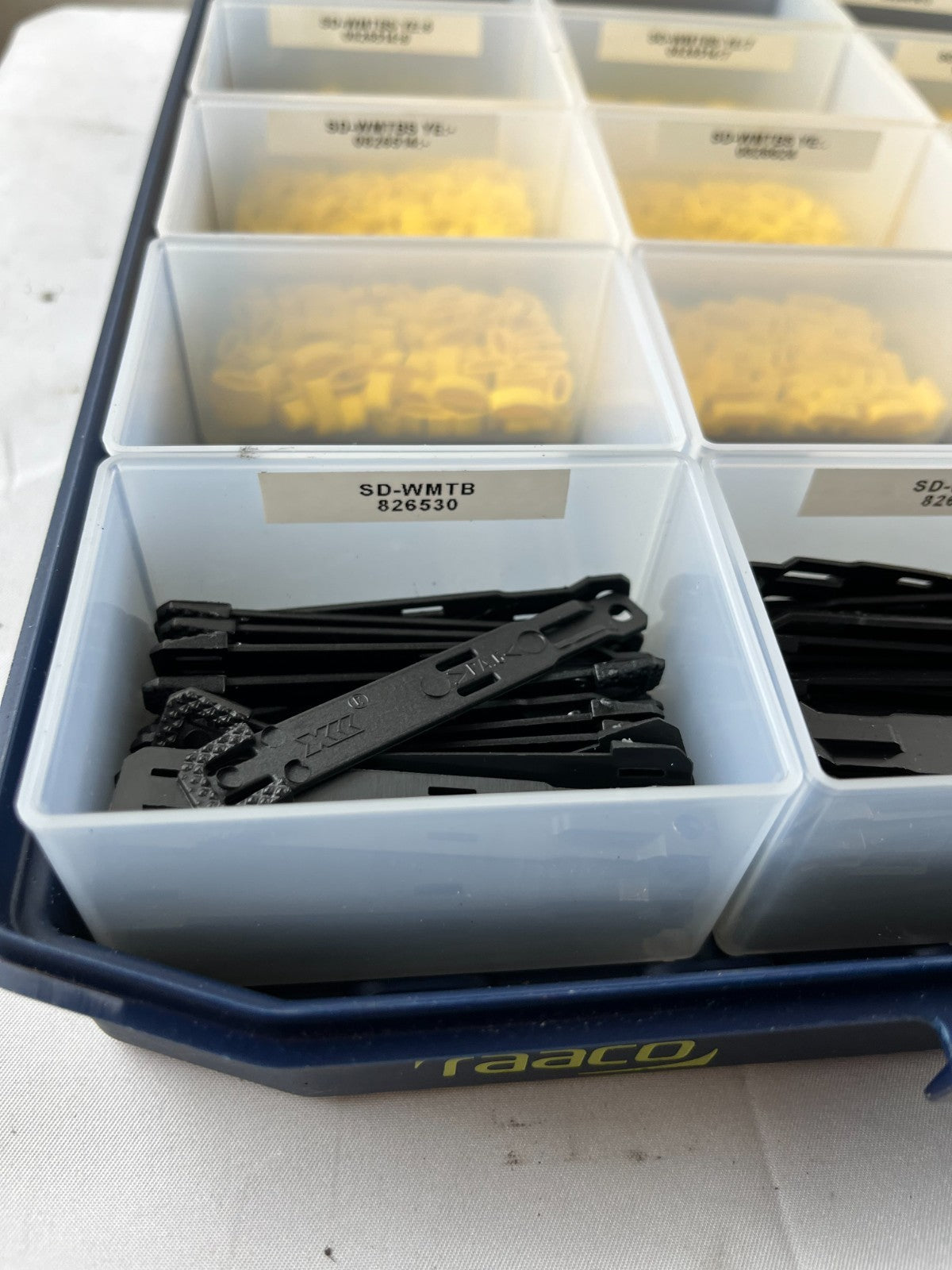 Phoenix Contact SD-WMTBS YE Marker Set Raaco Case New Unused Assortment