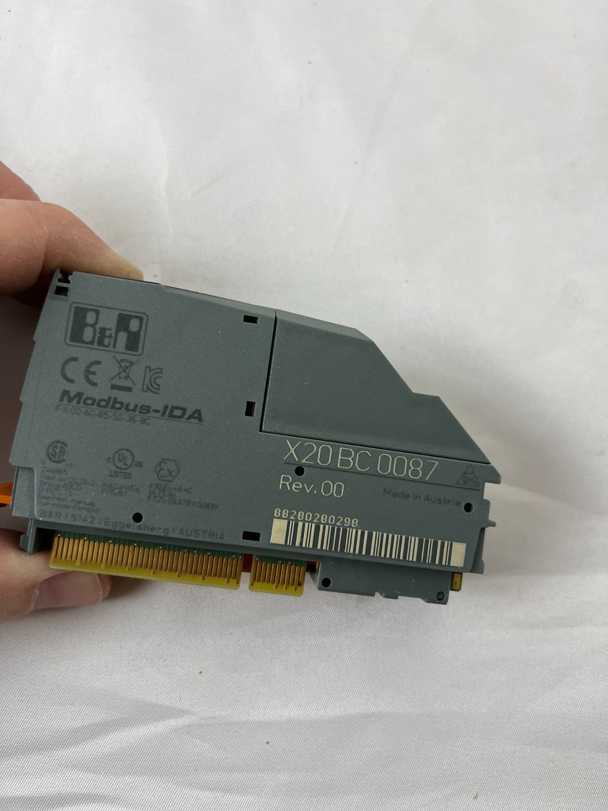 B&R X20BC0087 Modbus-IDA Bus Controller Module PLC Used Working Spare Unit