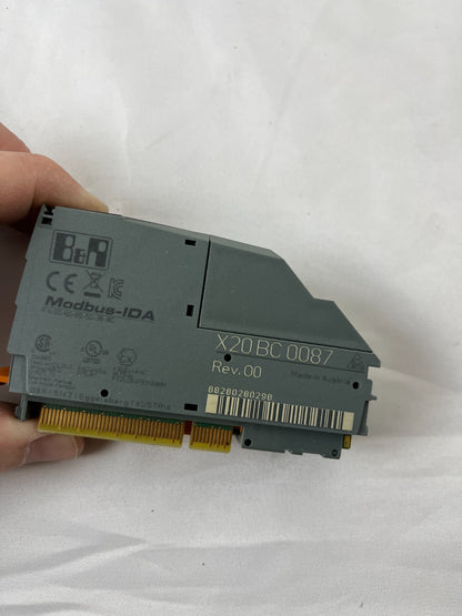 B&R X20BC0087 Modbus-IDA Bus Controller Module PLC Used Working Spare Unit