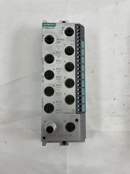 Siemens ET 200eco PN Analog Input Module 6ES7 144-6KD50-0AB0 | 8 AI RTD/TC Used