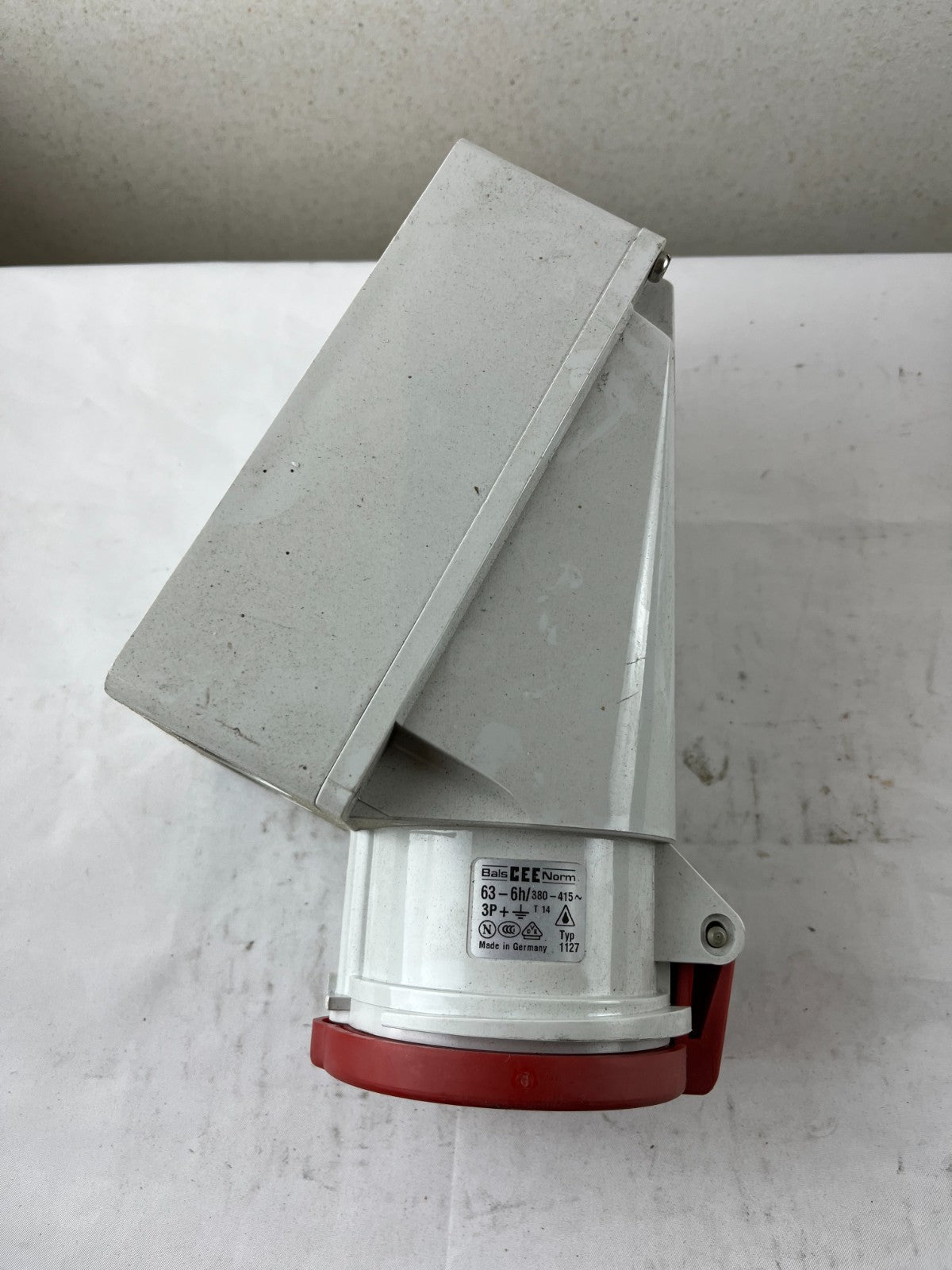 Bals 1127 CEE Norm 63A 3P+PE 6h 380–415V Wall Socket, Used Spare Part