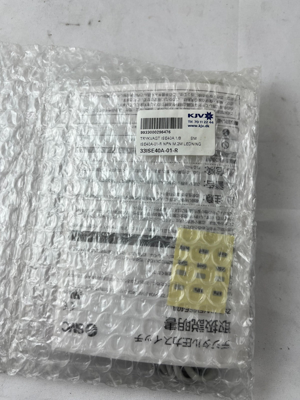 SMC ISE40A-01-R Digital Pressure Switch 1/8 BSPT 1MPa Analog Out NEW Japan