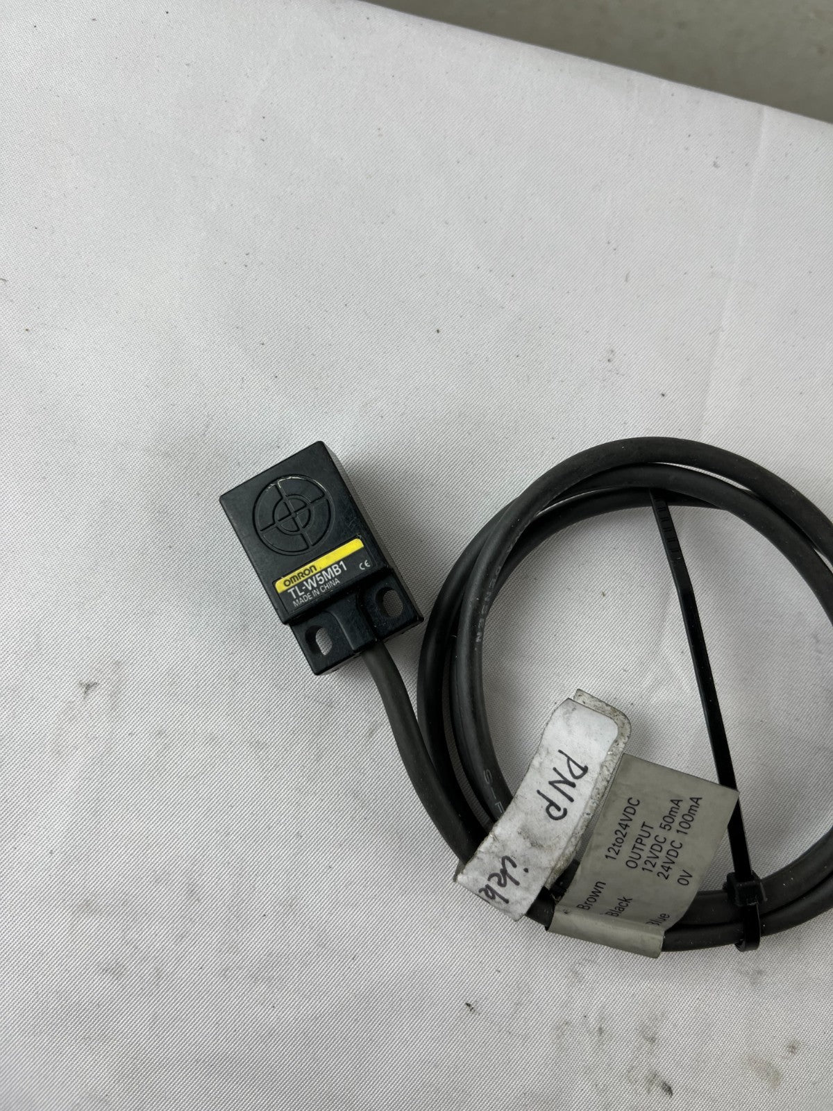 Omron TL-W5MB1 Inductive Proximity Sensor 12-24VDC Used Spare Unit