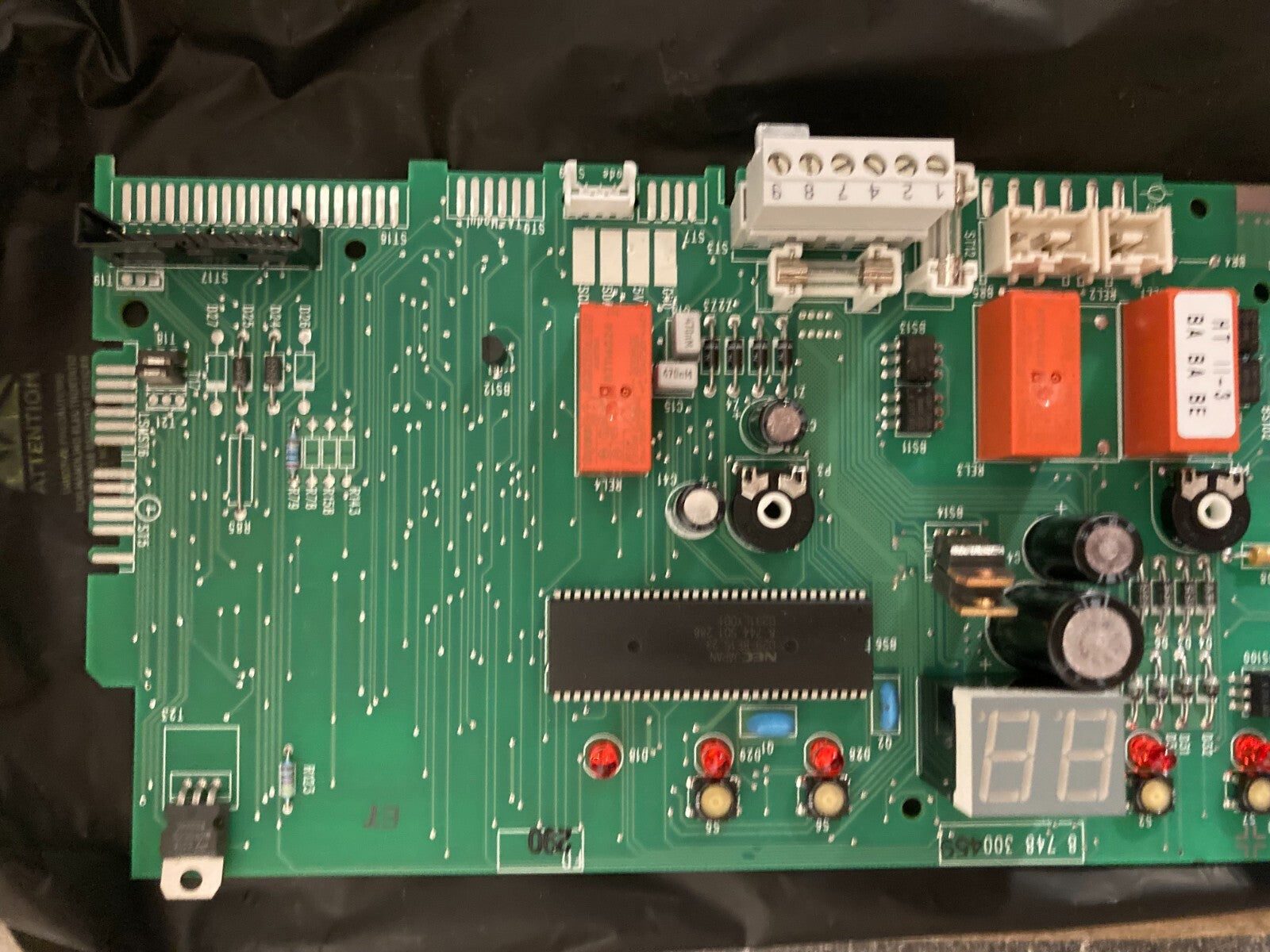 Junkers Bosch Gas Boiler MCB Circuit Board PN:87483004590 NOS ZR/ZSR/ZWR