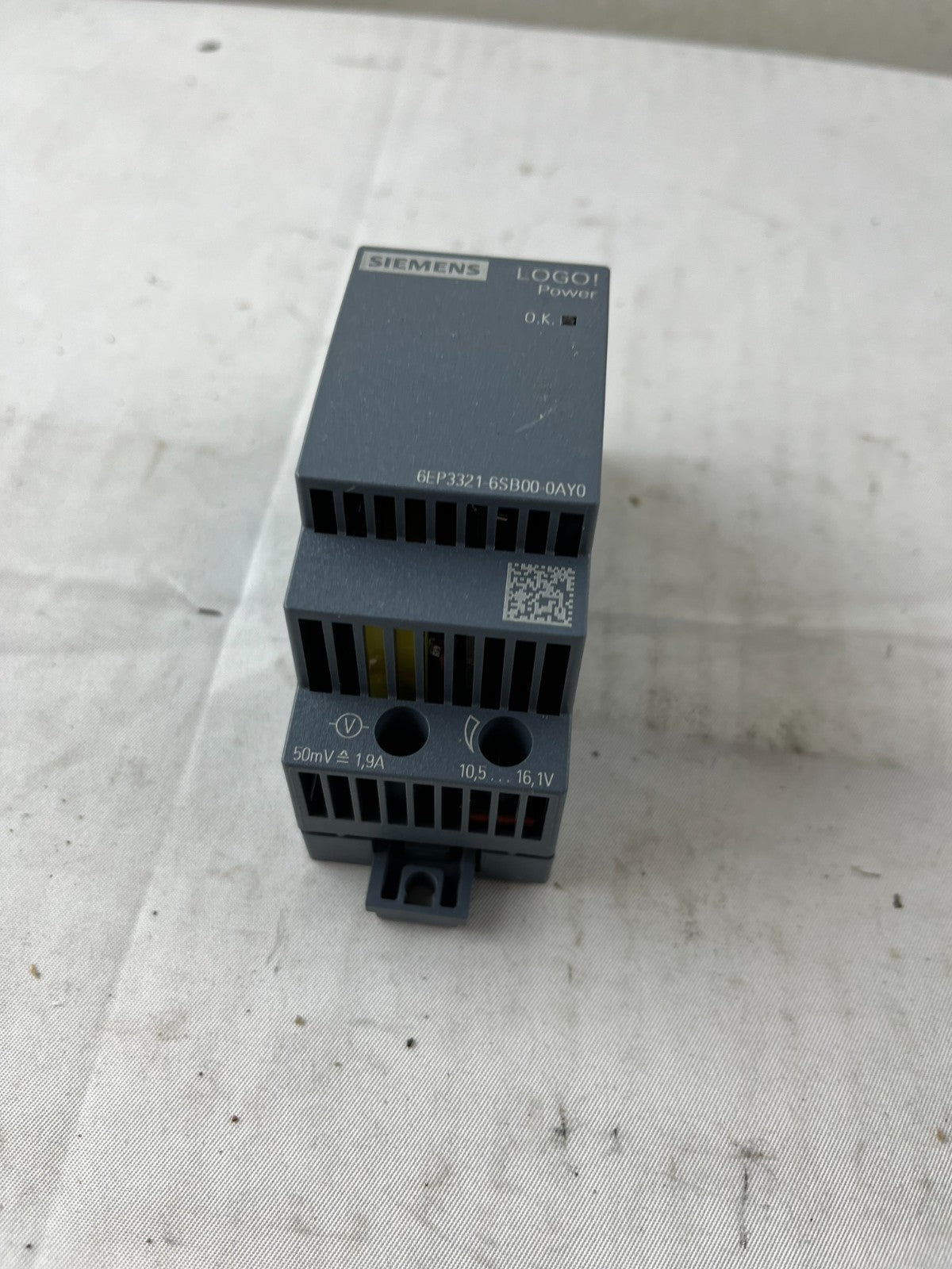 Siemens 6EP3332-6SB00-0AY0 LOGO! Power Supply 12V DC 1.9A Used Spare Part