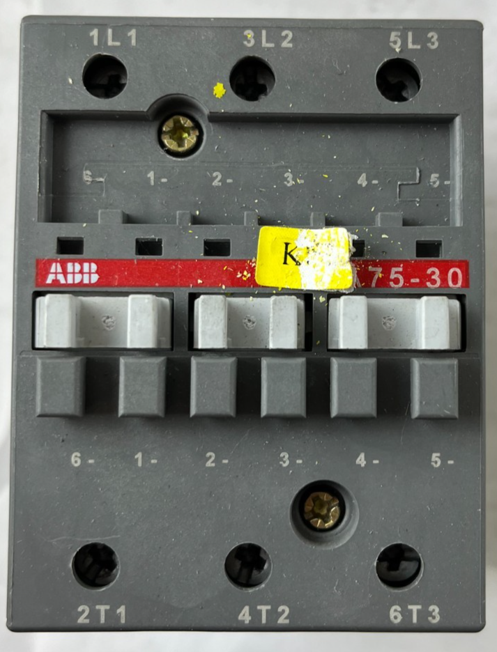 ABB A75-30 Contactor 3P 125A IEC 690V Industrial Motor Starter Used Spare Unit