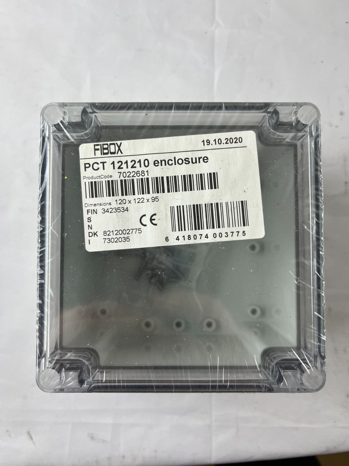 FIBOX PCT 121210 Enclosure 120x122x95 mm Polycarbonate New Unused Spare Part