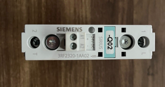 Siemens Sirius 3RF2320-1AA02 Solid State Relay - 24V DC, Used, Tested