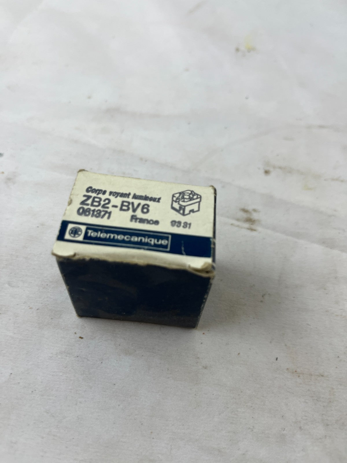 Telemecanique ZB2BV6 Pilot Light Body Indicator Holder New NOS France Spare