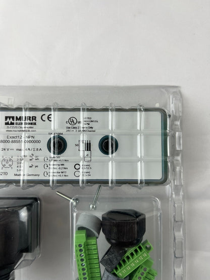 Murr Elektronik 8000-88551-0000000 Exact12 M12 Distribution Box 8×M12 5-Pin NPN