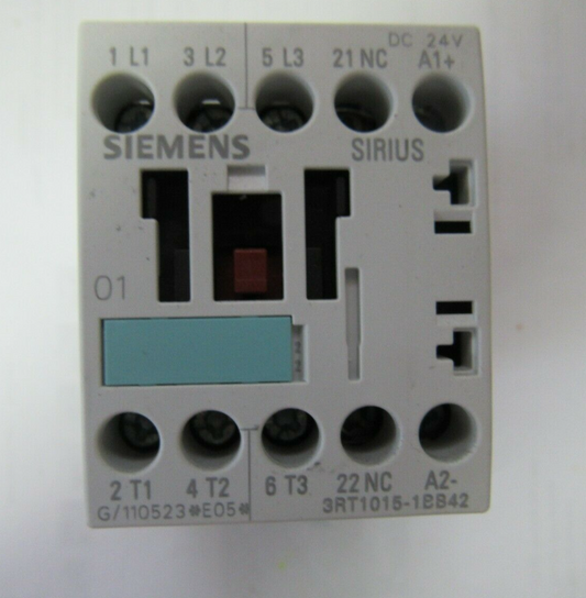 SIEMENS Sirius G/110523*E05* RELAY 3RT10151BB42 4011209272552