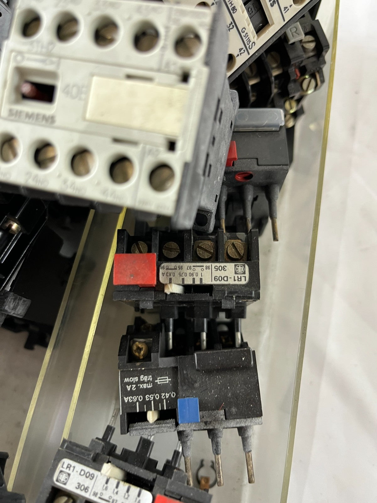 Siemens Contactor Overload Relay Lot 3TH 3UA 3UX Industrial Mixed Units Used