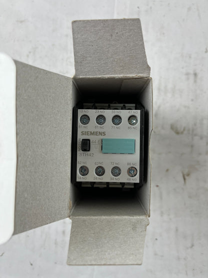 Siemens 3TH4293-0AP0 Contactor Relay 4NO/4NC 230VAC Coil New in Box