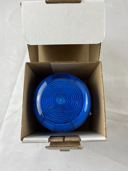 Klaxon QBS‑0020 Flashguard Blue Xenon Beacon 230V AC 3W IP65 Surface Mount New