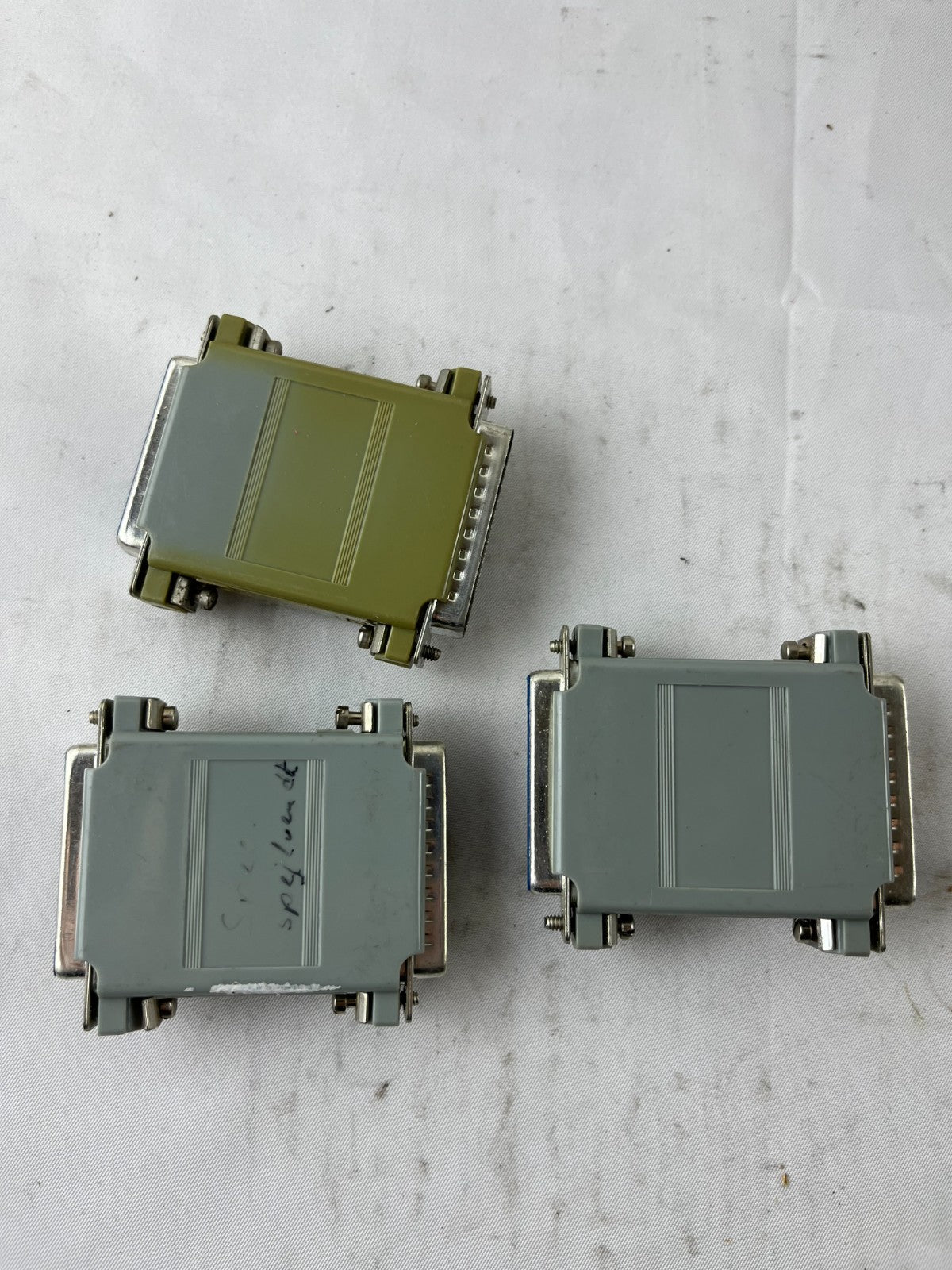 RS232 Mini Tester DB25 Serial Line Monitor LED Lot of 3 Used Spare Units
