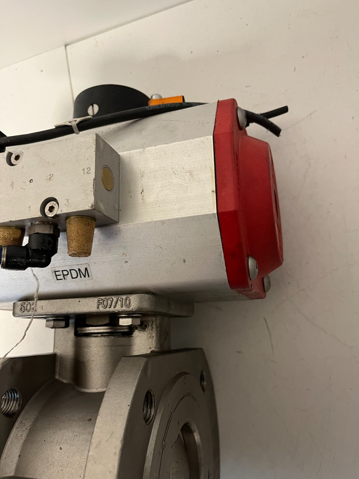 END-Armaturen ZK311308 DN65 Pneumatic Ball Valve Stainless Steel PTFE 16bar
