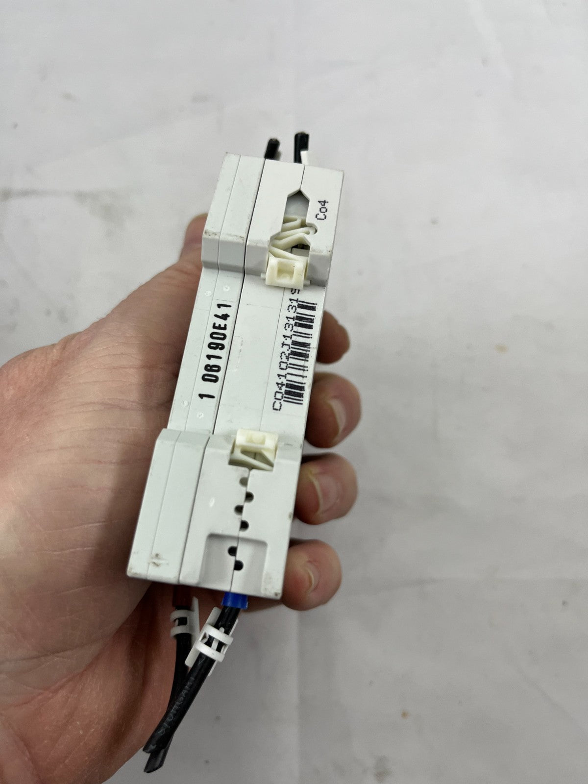 Siemens 5SY4104-7 MCB C4 230/400V + 5ST3010 Auxiliary Switch, 4A 1-Pole, Used